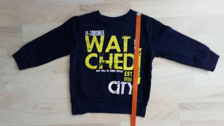 Teplá bundička s nápismi, topolino,98