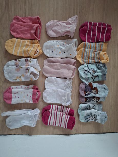 Členkove ponožky 15 pár, 23