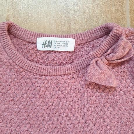 Sveter dievčenský, h&m,98