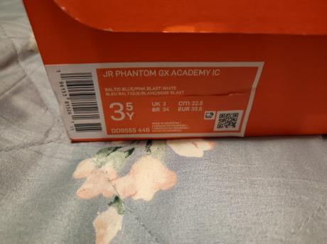 Turfy nike phantoms 3,5y, nike,35