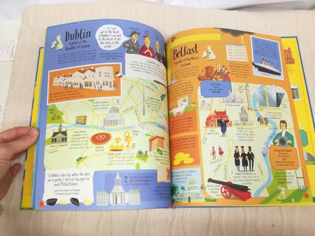 Usborne illustr. atlas of britain & ireland nau19,