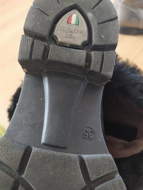 Talianske kožené topánky, ecco,35