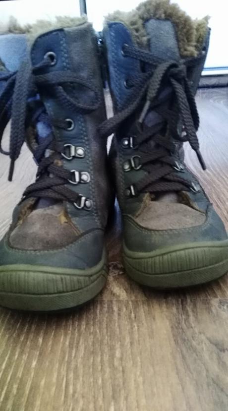 Veľmi teplé kožené čižmy, protetika,24