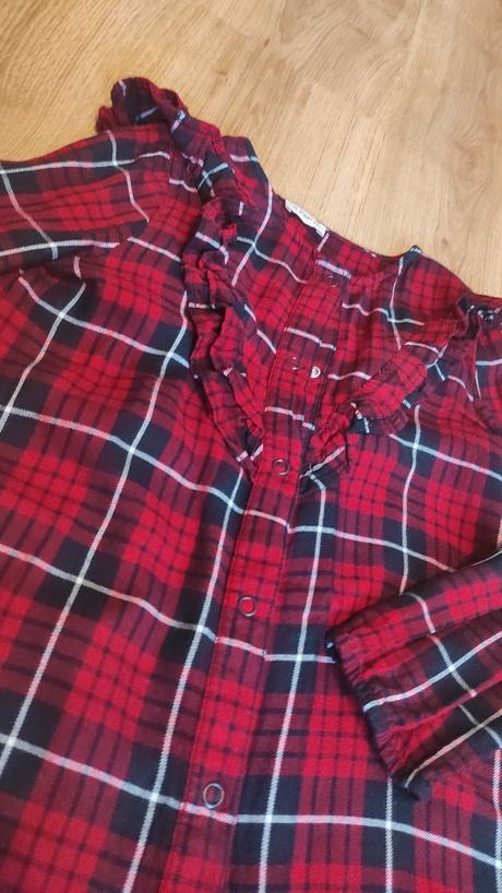 Kárované šaty, f&f,104