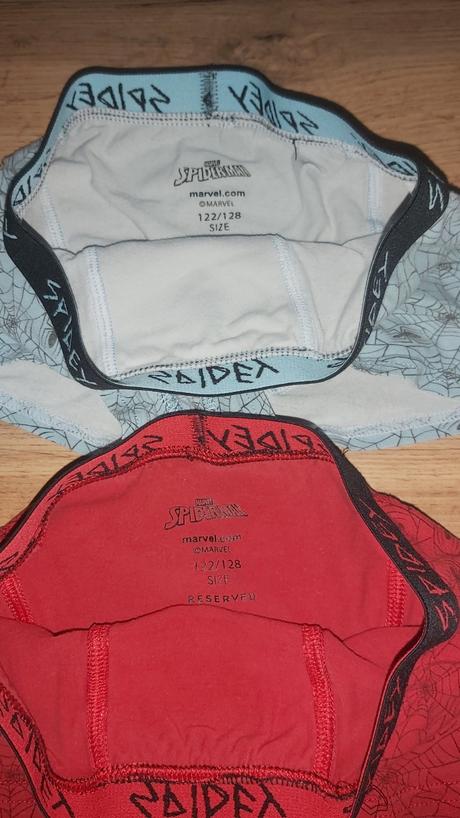 Spiderman boxerky 122/128, reserved,122
