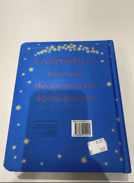 Kniha 3 rozprávky o vílach, 