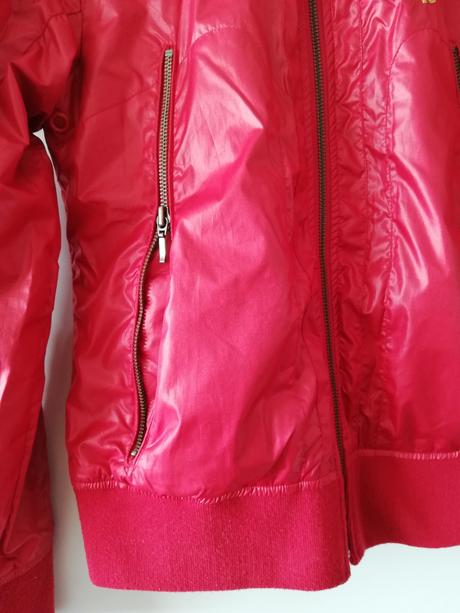 Červena dámska bunda gio goi, l