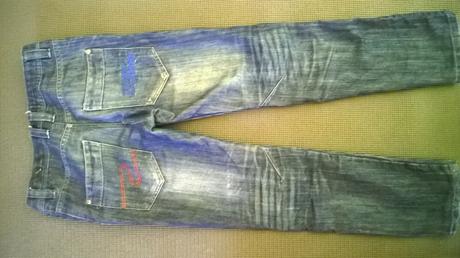 Denim riflove nohavice, denim co,152