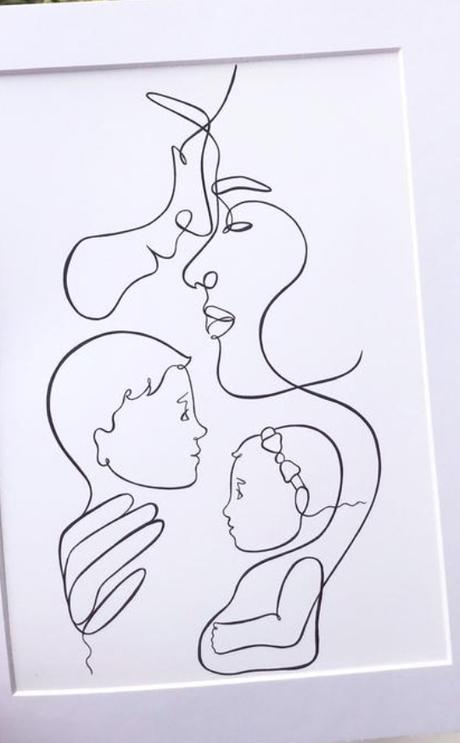 Personalizovaný rodinný obraz, 