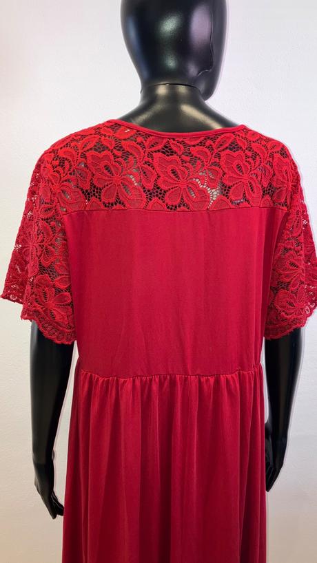 Dámske šaty s čipkou, xxl