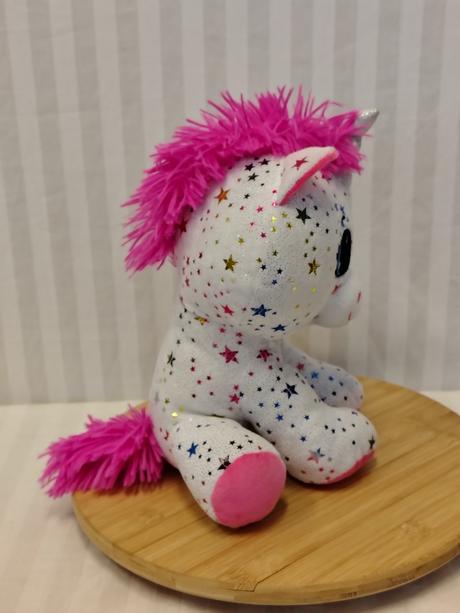 Plyšový trblietavý jednorožec, star sparkle, 31 cm,