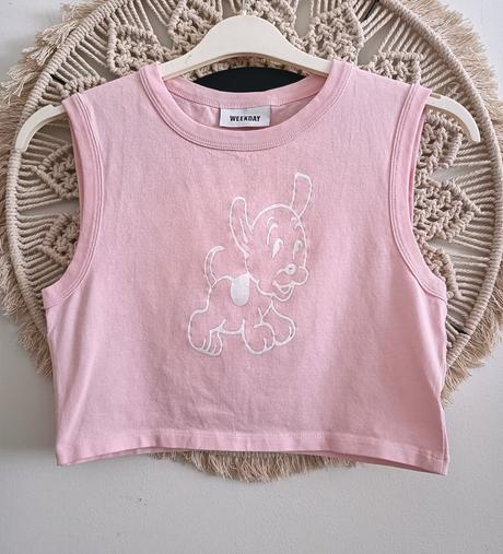 Rozkošný dámsky crop top, m