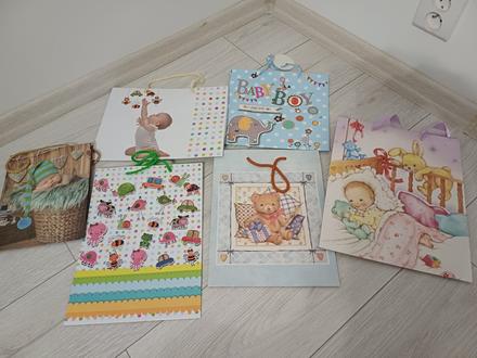 Darčekové tašky pre bábätko,