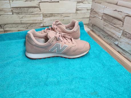 New balance 37 - dámske kožené ružové tenisky, new balance,37