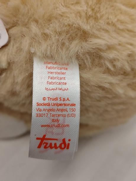 Luxusný levík trudi sweet col. lion, visačky, 0+,