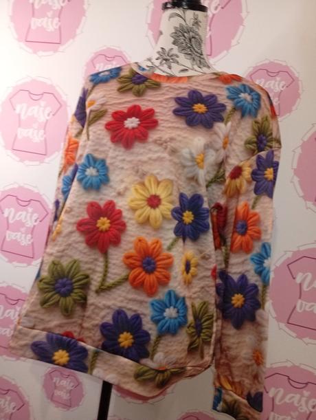 Farebná mikina m-l, m