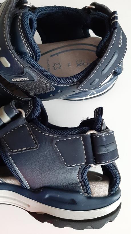 Geox kožené sandále 21.5cm, geox,33