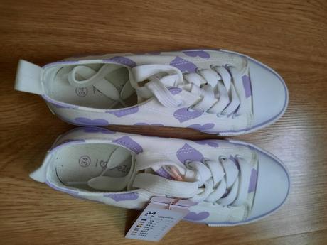 Dievčenské tenisky, 34