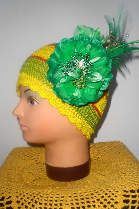 Háčkovaná čiapočka, 122