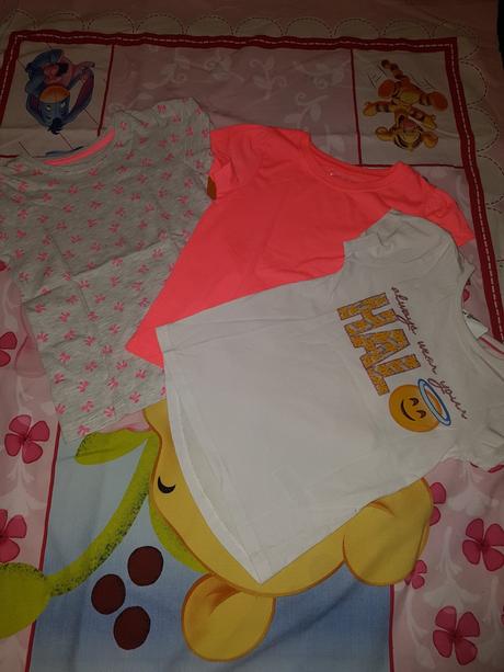 3 krat tričko s krátkym rukávom, 110