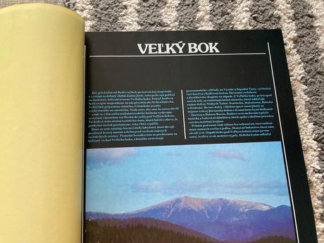 Nízke tatry (veľký formát) prvé vydanie 1986, 