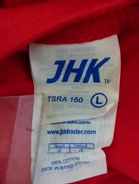 Pánske červené tričko skateboard, jhk, l, l