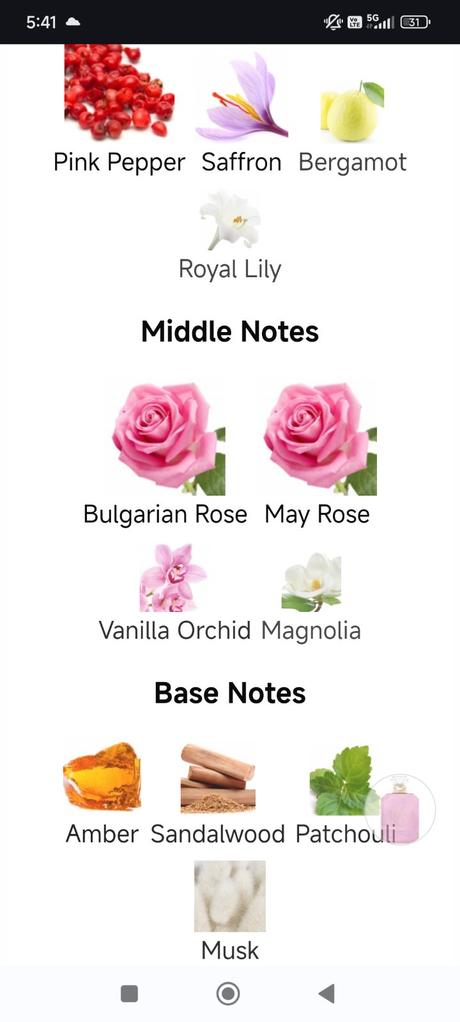 Parfém kayali fleur majesty rose 10 ml flakon,