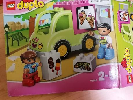 Lego duplo zmrzlinárske auto 10586, 
