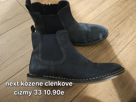 Next kozene clenkove cizmy, next,33