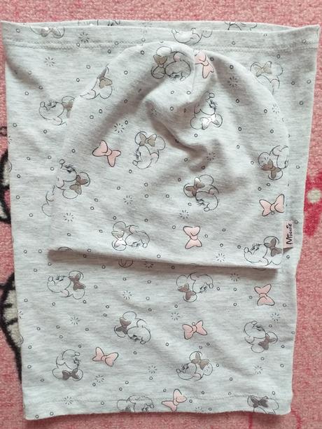 Set čiapky a nákrčníka minnie, h&m,92