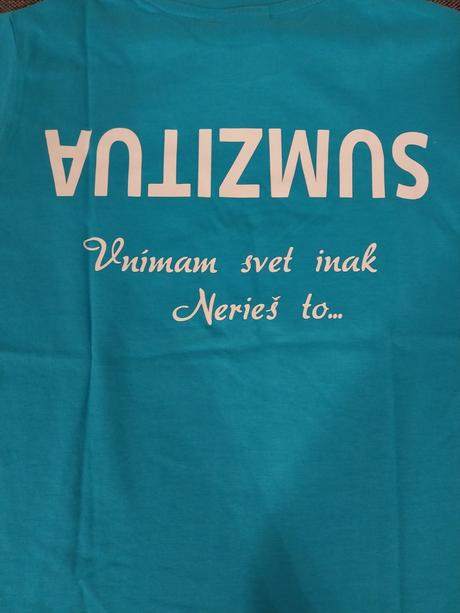 Tričko autizmus, 134