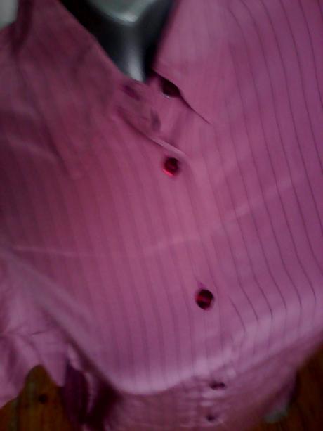 Hodvabna pasikava bluzka, xl