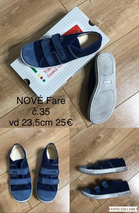 Chlapčenské plátenky fare č.35, fare,35