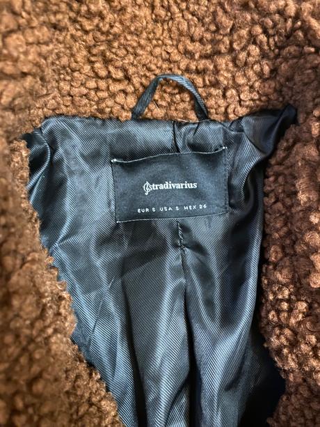 Teddy kabát, stradivarius,s