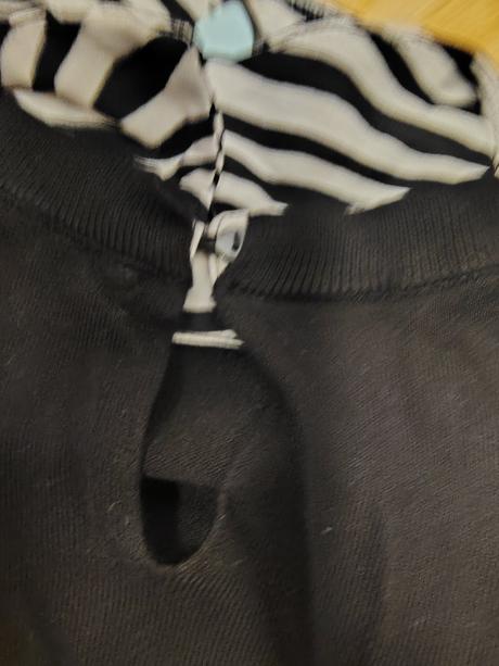 Dámsky čierno biely pulóvrikový top, orsay, m/l, orsay,l