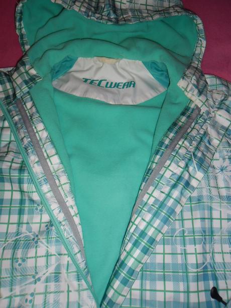Prechodná  termo vetrovka tecwear s kapucňou, clockhouse,36