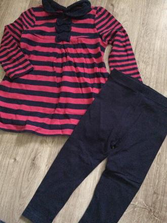 Suprava tunika+leginy 1/2-2 roky, george,92