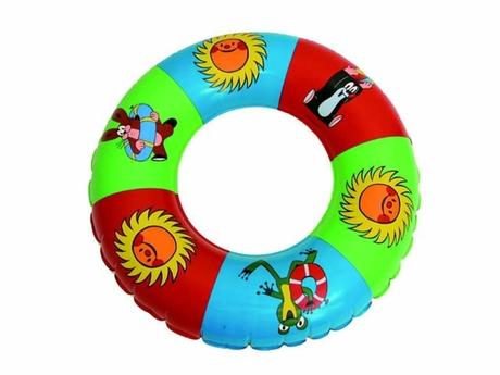 Nafukovací kruh - koleso + kúpacia čiapka,