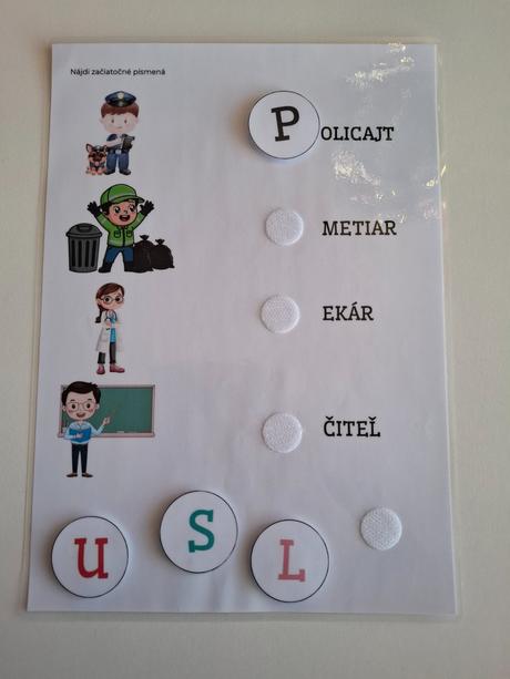 Pracovný zošit abeceda, 