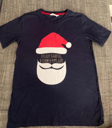 Mikulášske tričko h&m 158/164, h&m,158