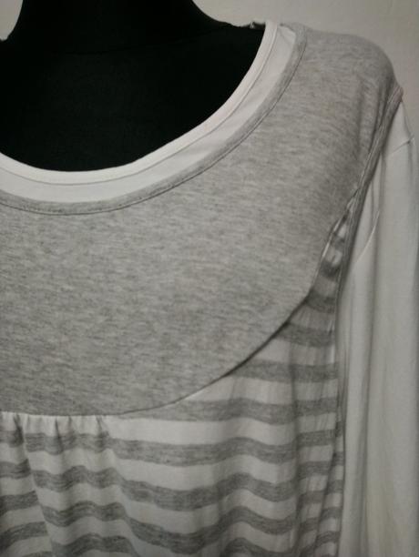 Dámsky elastický pásikavý top, gery weber, xxl