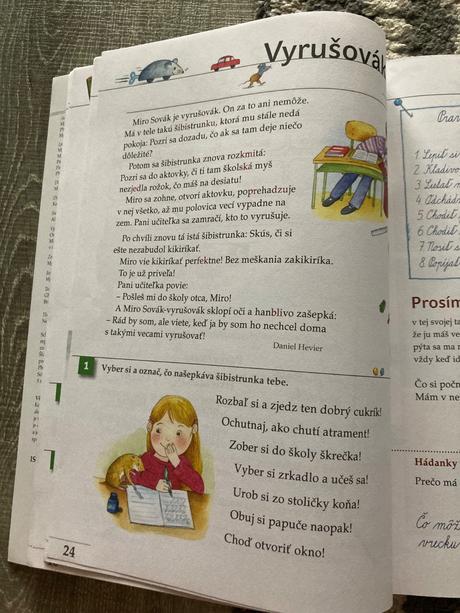 Čítanka pre prvý ročník základných škôl, 