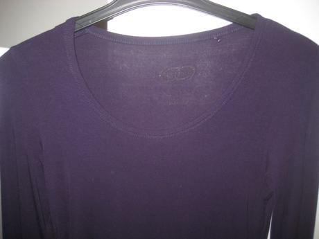 Tmavofialove elasticke tricko, ad style,m