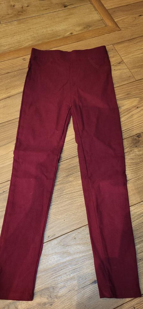 Bordove nohavice 140, 140