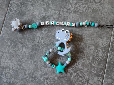 Silikónová retiazka na cumlík s menom lukáško, 