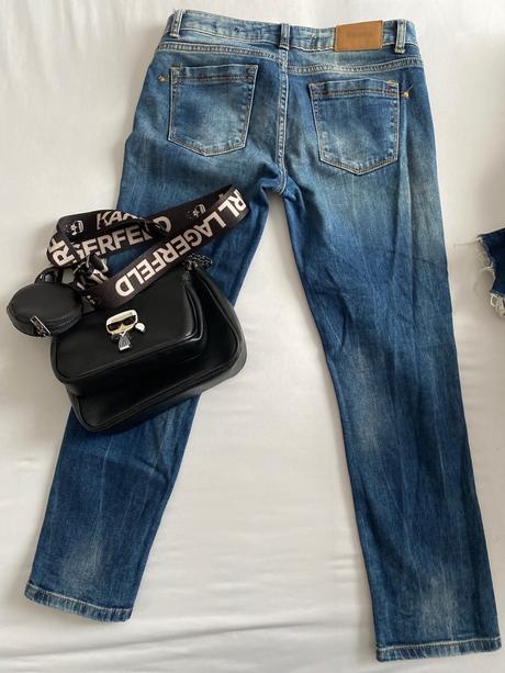 Zara strečove rifle krátky strih, zara,36