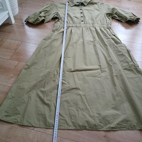 Bavlnené košeľové šaty, c&a,48