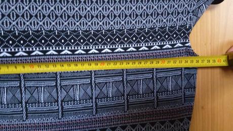 Čiernobiele šaty, reserved,xs