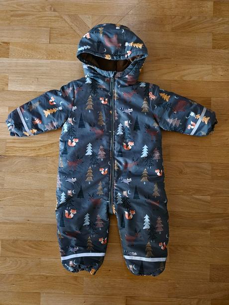 Zimná kombinéza next 86 lesné zvieratká, next,86