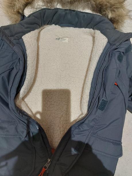 Hm zimná bunda, h&m,116